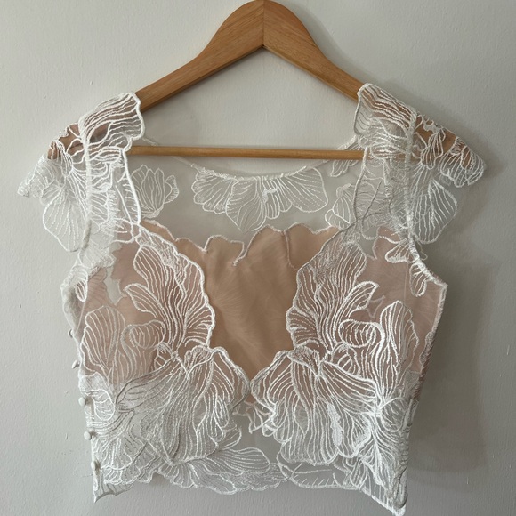 Two Piece Wedding Dress - Picture 5 of 13